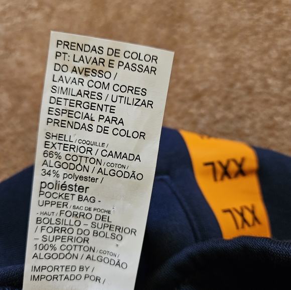 Puma Navy Blue Shorts XXL - Picture 4 of 7